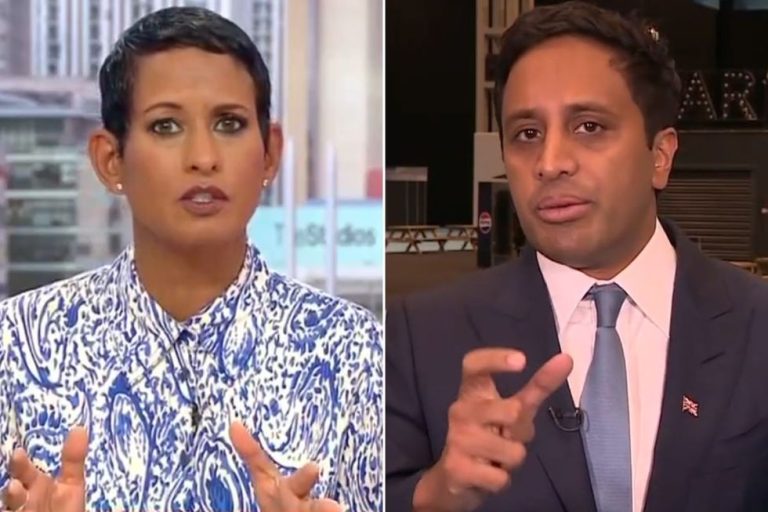 Naga Munchetty ignites BBC ‘bias’ row after ‘confrontational’ clash with Reform’s Zia Yusuf: ‘Sneering and DISRESPECTFUL!’